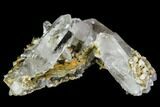 Quartz and Adularia Crystal Association - Norway #111429-3